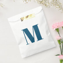Monogramm aquamarin blau anpassen