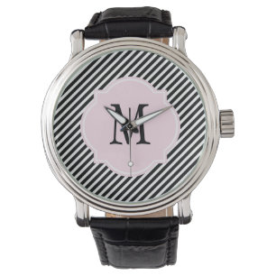 Monogramm-Armbanduhr Armbanduhr