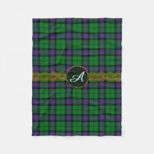 Monogramm-ArmstrongTartan Fleecedecke