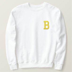 MONOGRAMM B BESTICKTES SWEATSHIRT