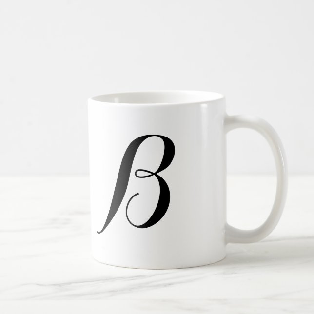 Monogramm-b Kaffeetasse (Rechts)