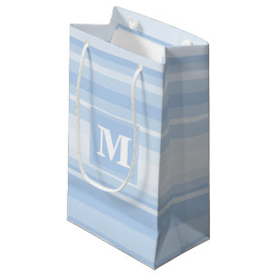 Monogramm Babystreifen Kleine Geschenktüte