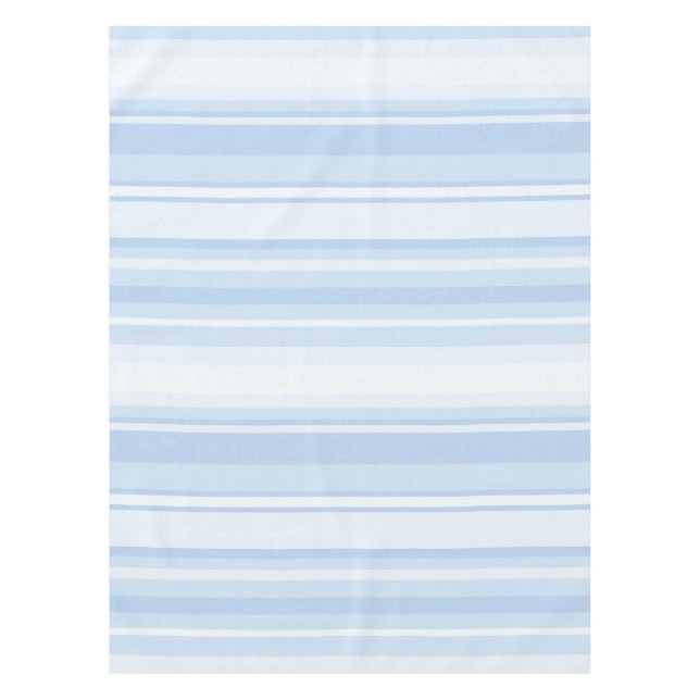 Monogramm Babystreifen Tischdecke (Vorderseite)