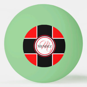 Monogramm-Ball für Ping Pong, leuchtet im Dunkeln Tischtennisball