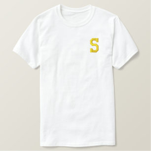 MONOGRAMM BESTICKTES T-Shirt