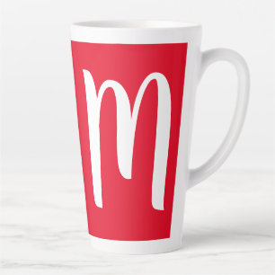 MONOGRAMM BIG LATTE TASSE FÜR CHRISTMAS