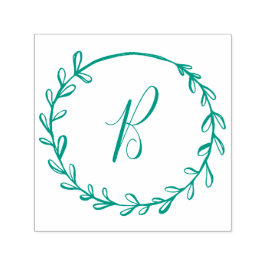 Monogramm-Briefmarke zur Selbstfärbung von Kautsch Permastempel