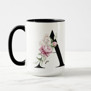 Monogramm Buchstabe A Brautjungfer Kaffeetasse