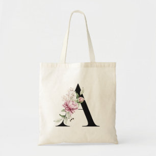 Monogramm Buchstabe A Brautjungfer-Tasche Tragetasche