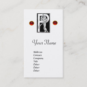 MONOGRAMM-BUCHSTABE P ANTIK FEINE FIGURE Schwarz W Visitenkarte