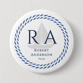 Monogramm Button