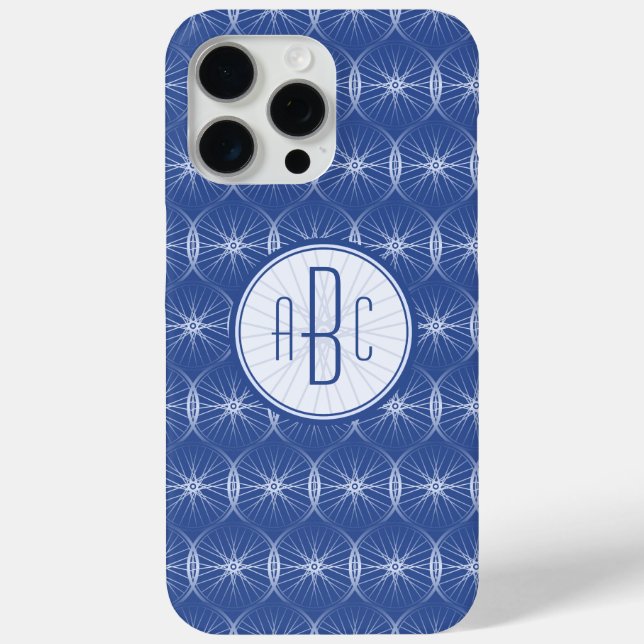 Monogramm Case-Mate iPhone Hülle (Rückseite)