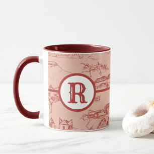 Monogramm Chattanooga Toile Tasse