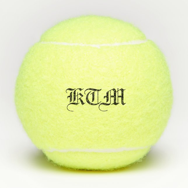 Monogramm Classic OE Tennisbälle (Vorderseite)