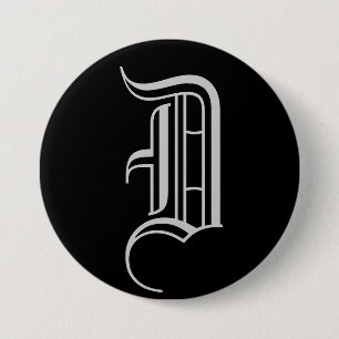 MONOGRAMM "D " BUTTON
