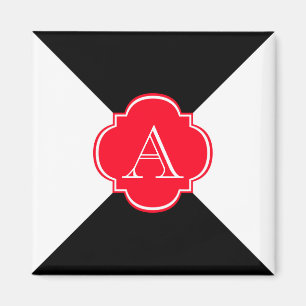 Monogramm-Dekoration Magnet