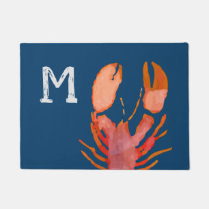 Monogramm der Aquakultur Fußmatte