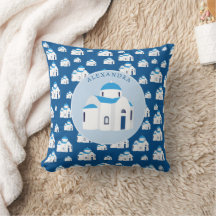 Monogramm der griechischen Insel Santorini