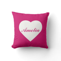 Monogramm der Liebe Hot Pink