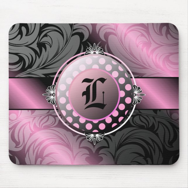 Monogramm der Melasse-311-Luscious Mousepad (Vorne)