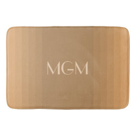 Monogramm der neutralen Gradation Badematte