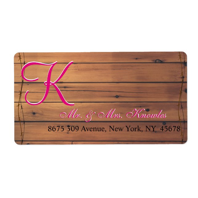 Monogramm der Scheunen-Wand-3d (Vorne)