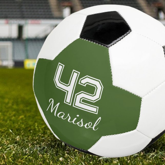 Monogramm der Spielnummer Fußball (Von Creator hochgeladen)