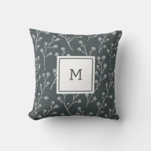 Monogramm der weißen Wilden Blume