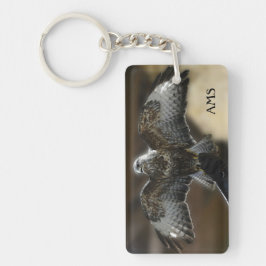 Monogramm der "Wings Out Wildlife Sanctuary" Schlüsselanhänger