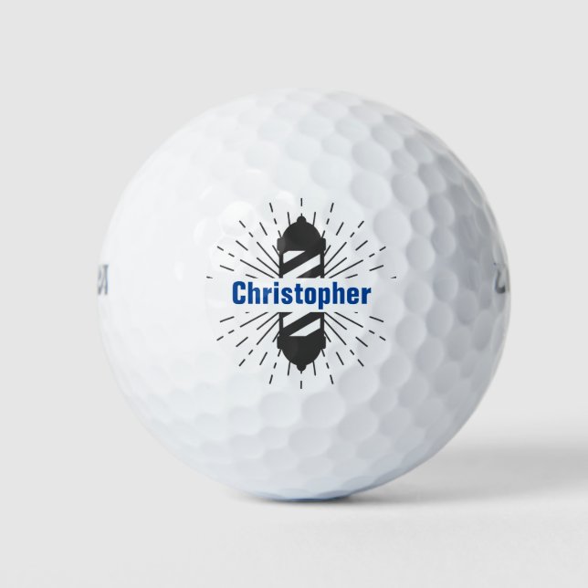 Monogramm des Barberstapels Golfball (Vorderseite)