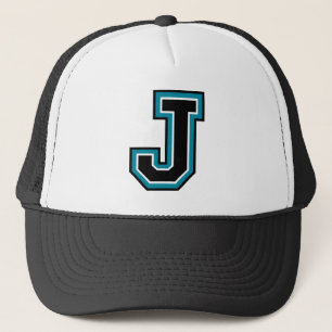 Monogramm des Buchstabe-"J" Truckerkappe