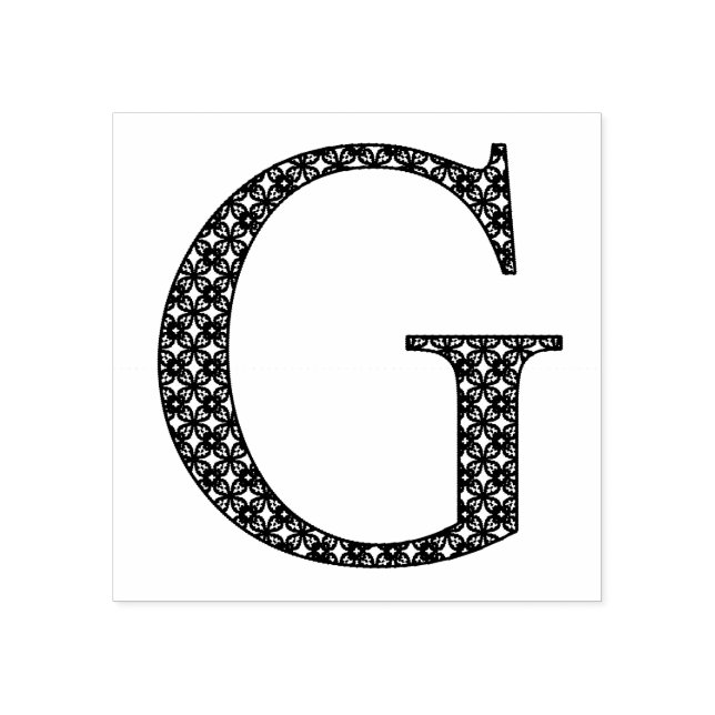 Monogramm des mittelalterlichen Damaskus Buchstabe Gummistempel (Prägung)