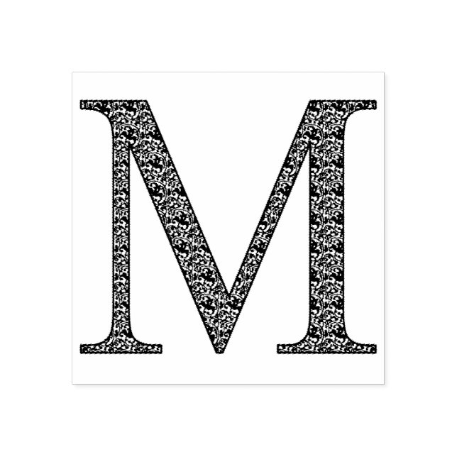 Monogramm des mittelalterlichen Damaskus Gummistempel (Prägung)