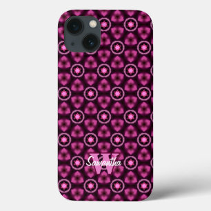 Monogramm des rosa und schwarzen Patterns-Individu title_seo2