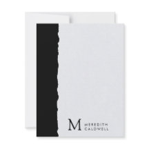 Monogramm des Schwarz-weißen gestrichelten Kantenf