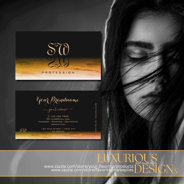 Monogramm des Shadow-Schriftartes des Musters "Sch Visitenkarte (Von Creator hochgeladen)