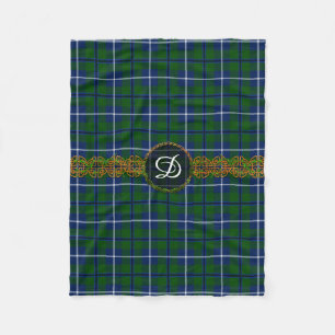 Monogramm-DouglasTartan Fleecedecke