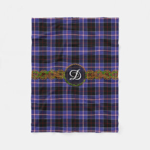 Monogramm Dunlap Tartan Fleecedecke