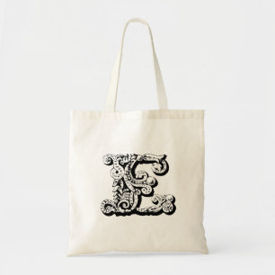 Monogramm "E" Totbeutel Tragetasche