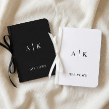 Monogramm Ehegelübde Bücher Set Seine Personalisie