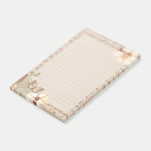 Monogramm elegantes rustikales Vintage-Scrapbook-P