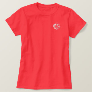 Monogramm erster T - Shirt