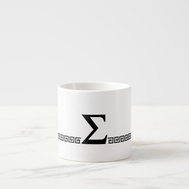 Monogramm Espressotasse (Vorderseite)