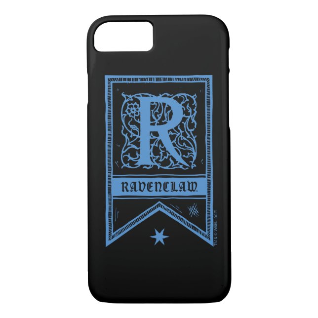 Monogramm-Fahne Harry Potters | Ravenclaw Case-Mate iPhone Hülle (Rückseite)