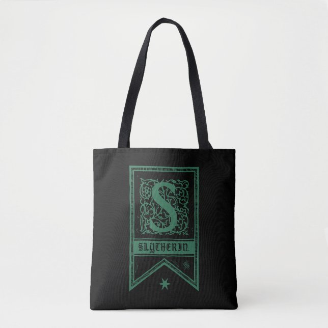 Monogramm-Fahne Harry Potters | Slytherin Tasche (Vorderseite)
