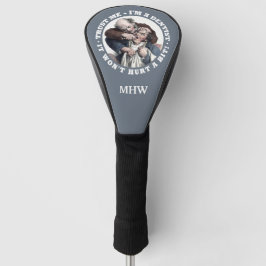 Monogramm-Fahrerabdeckung des ZAHNARZT-Spaßes Golf Headcover