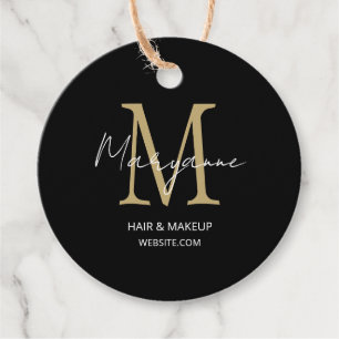 Monogramm Firmenlogo Produktanhänger Geschenkanhänger