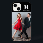 Monogramm-Foto Moderner Personalisierter Name Case-Mate iPhone 14 Hülle<br><div class="desc">Monogram Foto Modern Personalisiert Name Case-Mate iPhone Case verfügt über Ihr Lieblings-Foto und ist mit Ihrem Namen und Monogramm personalisiert. Mit dem benutzerfreundlichen Design-Tool von Zazzle können Sie Ihr Gehäuse ganz einfach personalisieren.</div>