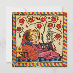 MONOGRAMM FÜR DAS ETERNAL-LIEBE-WEDERGERÄT EINLADUNG