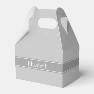 Monogramm für den dunkelgrauen Multifunktionsleist Geschenkschachtel